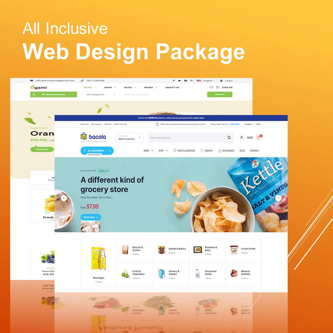 All inclusive web design package