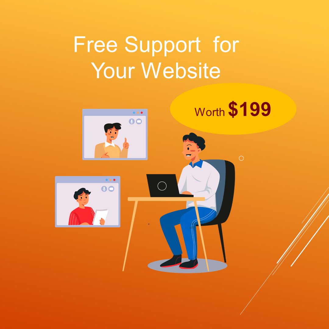 free support for your website