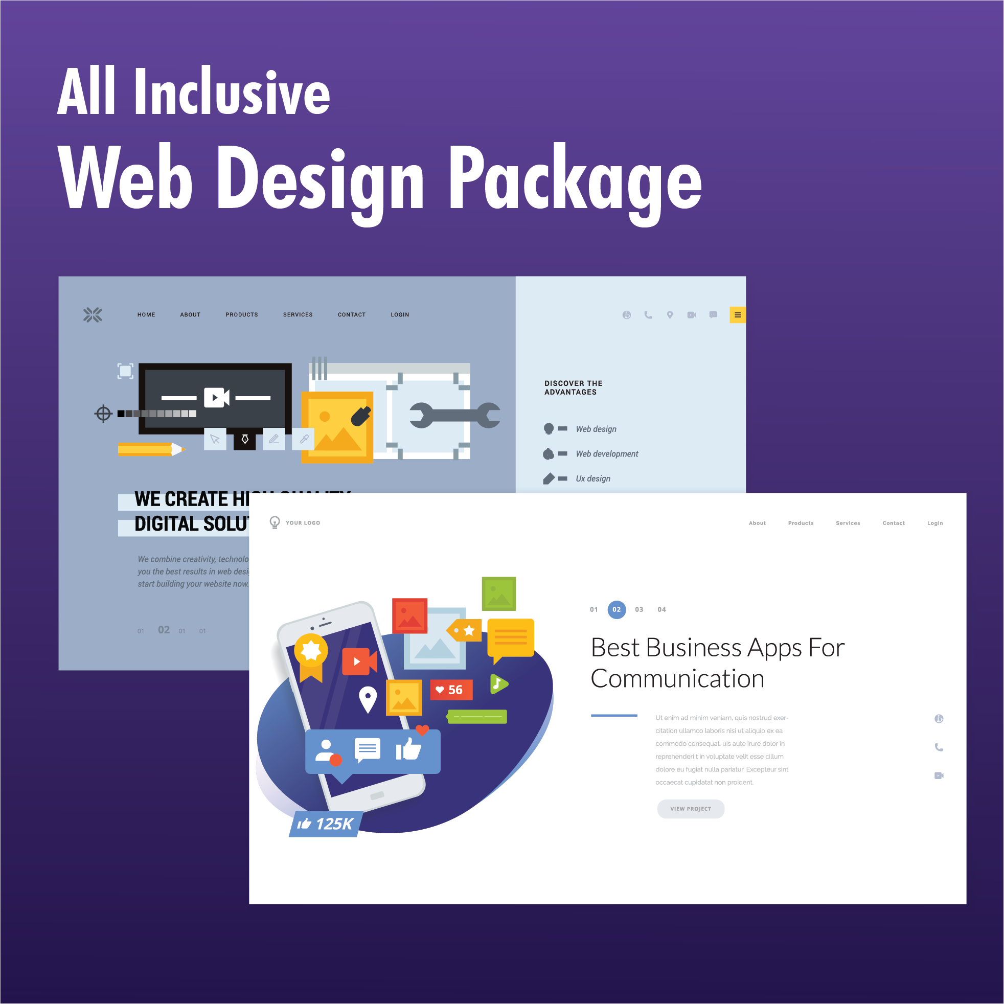 All Inclusive Web Design Package