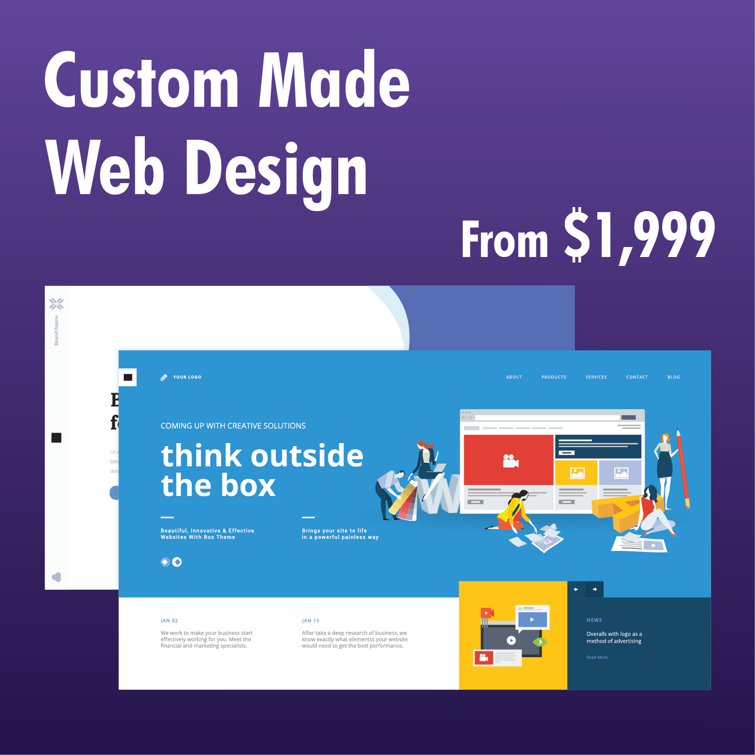 Custom-Made Web Design Services