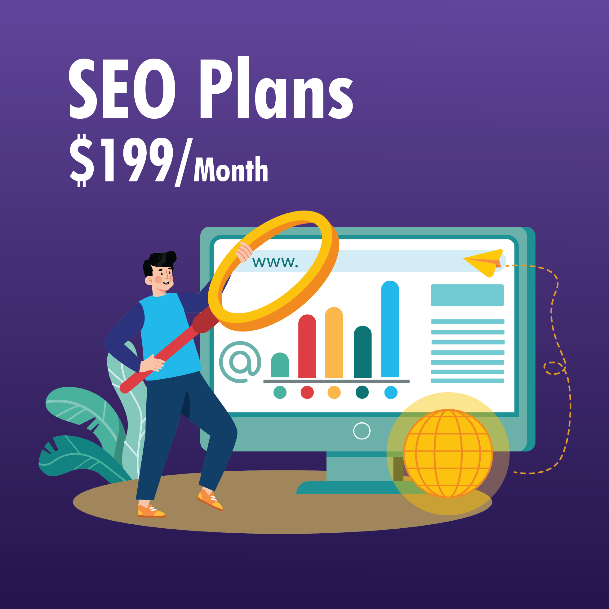 Affordable, Fixed-Price Monthly SEO Plans